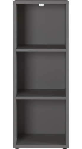 Kantoorstelling GW-AGENDA, breedte 450 mm, 3 OH, grafiet