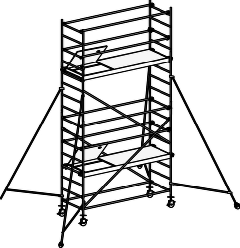 Hymer Rolsteiger 8371 met zijsteunen