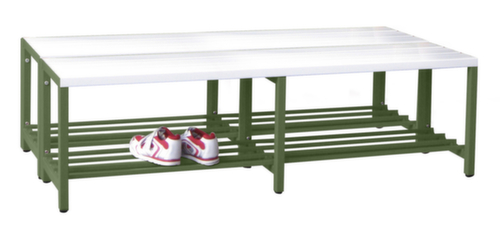 PAVOY Kleedkamerbank Basis met kunststof strips