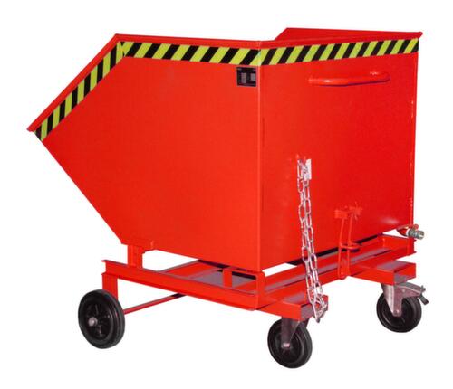 Bauer Kiepwagen voor spaanders SKW-ET 1000 met kraan