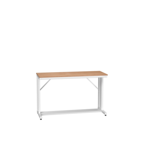 bott vrijdragende montagewerkbank verso, RAL7035 lichtgrijs