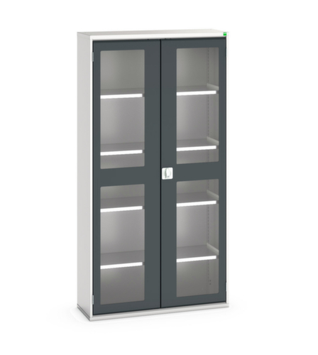 bott Kast met openslaande deuren verso met vensterdeuren, breedte 1050 mm