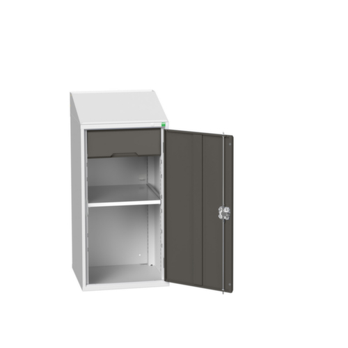 bott Lessenaarkast verso, RAL7035 lichtgrijs/RAL7016 antracietgrijs