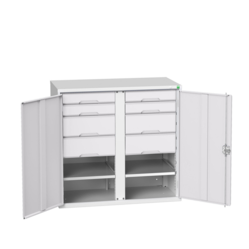 bott Universele kast verso met legborden en laden, breedte 1050 mm