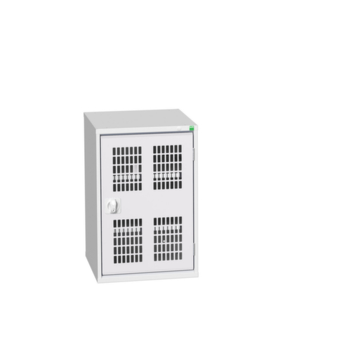 bott kast met openslaande deuren verso en ventilatiesleuven, breedte 525 mm
