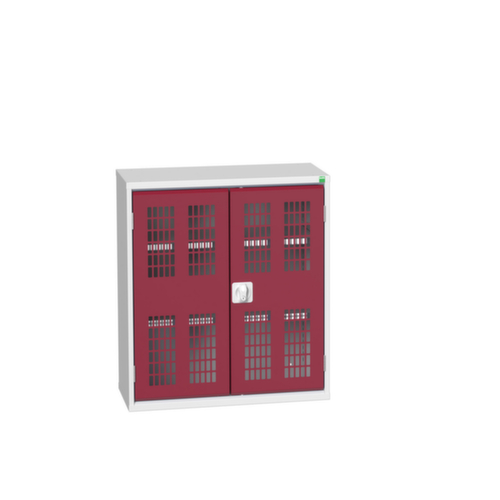 bott kast met openslaande deuren verso en ventilatiesleuven, breedte 800 mm