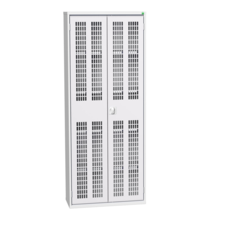 bott kast met openslaande deuren verso en ventilatiesleuven, breedte 800 mm