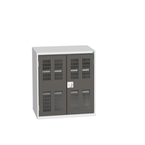 bott kast met openslaande deuren verso en ventilatiesleuven, breedte 800 mm