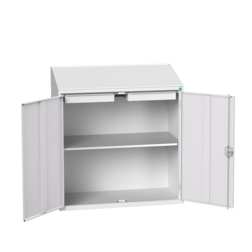 bott Lessenaarkast verso, RAL7035 lichtgrijs/RAL7035 lichtgrijs