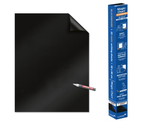 Legamaster blackboard-folie Magic-Chart, hoogte x breedte 600 x 800 mm