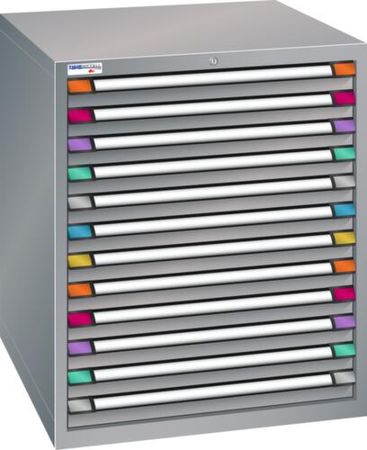 Thurmetall Ladekast met breedte van 805 mm, 12 lade(n)