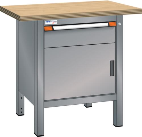 Thurmetall Werkbank, 1 lade, 1 kast