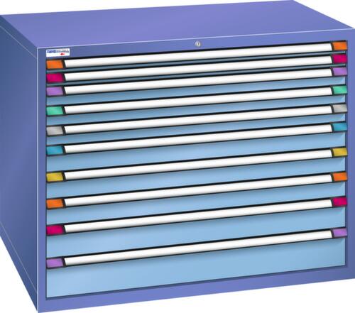 Thurmetall Ladekast met breedte van 1205 mm, 10 lade(n)