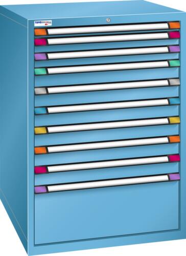 Thurmetall Ladekast met breedte van 805 mm, 10 lade(n)