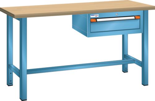 Thurmetall Werkbank, 1 lade, 1 legbord