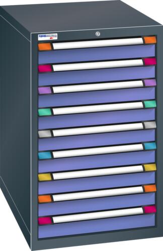 Thurmetall Ladekast met breedte van 605 mm, 9 lade(n)