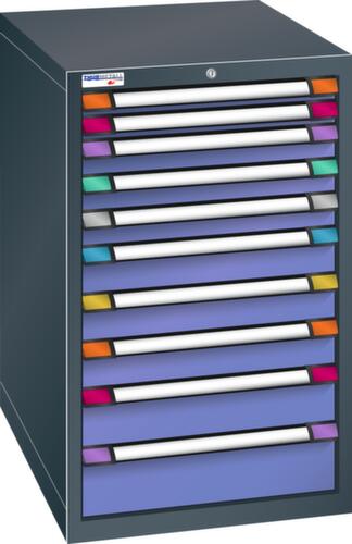 Thurmetall Ladekast met breedte van 605 mm, 10 lade(n)