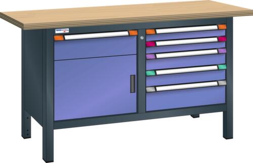 Thurmetall Werkbank, 6 laden, 1 kast