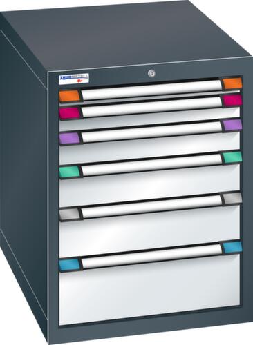 Thurmetall Ladekast met breedte van 605 mm, 6 lade(n)