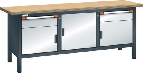 Thurmetall Werkbank, 2 laden, 3 kasten
