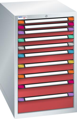 Thurmetall Ladekast met breedte van 605 mm, 10 lade(n)