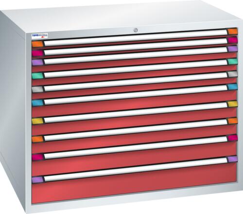 Thurmetall Ladekast met breedte van 1205 mm, 10 lade(n)