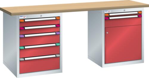 Thurmetall Werkbank, 7 laden, 1 kast