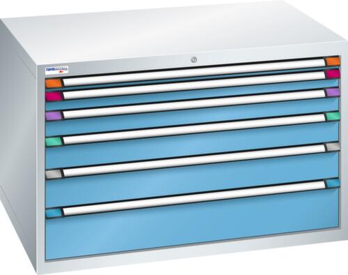 Thurmetall Ladekast met breedte van 1205 mm, 6 lade(n)