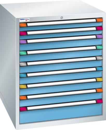 Thurmetall Ladekast met breedte van 805 mm, 9 lade(n)