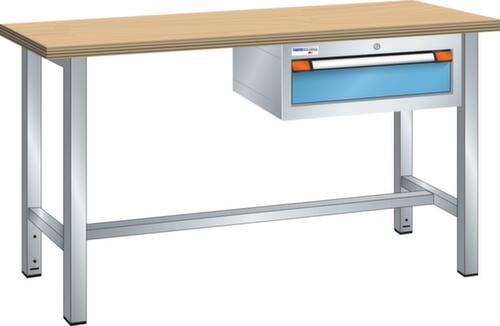 Thurmetall Werkbank, 1 lade, 1 legbord