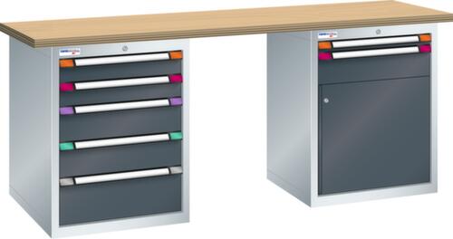 Thurmetall Werkbank, 7 laden, 1 kast
