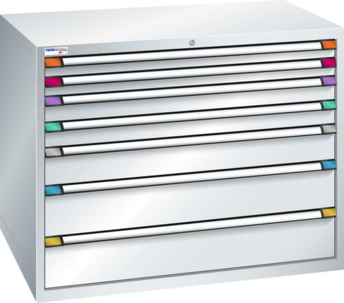 Thurmetall Ladekast met breedte van 1205 mm, 7 lade(n)