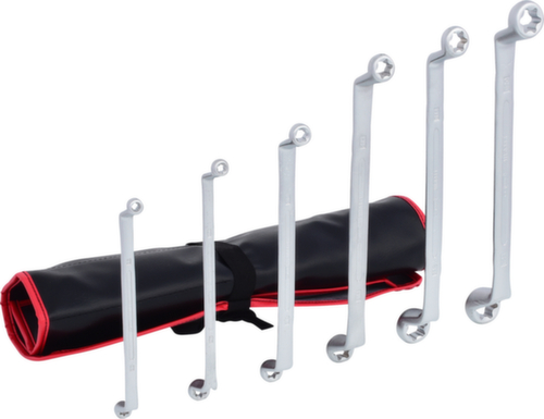 Torx-E dubbele steeksleutelset