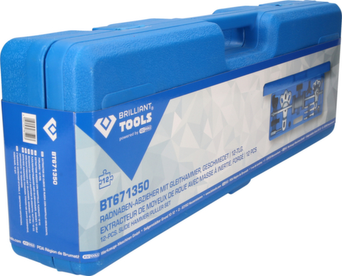 Wielnaaftrekker met schuifhamer