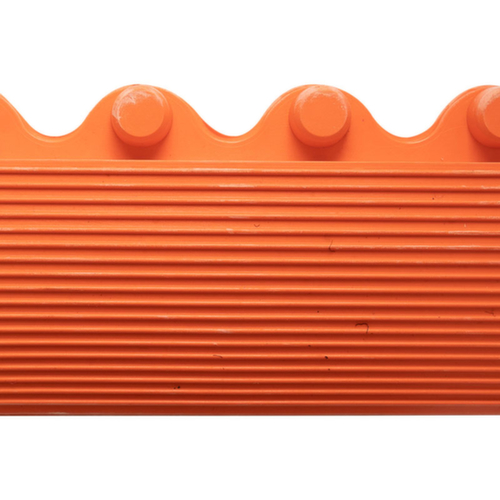 randafsluitstrip Ramp voor antivermoeidheidsmat, oranje