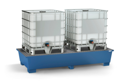 Opvangbak classic-line voor IBC, voor 2 x IBC
