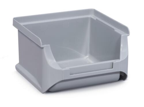 Zichtbak, grijs, diepte 100 mm, polypropyleen