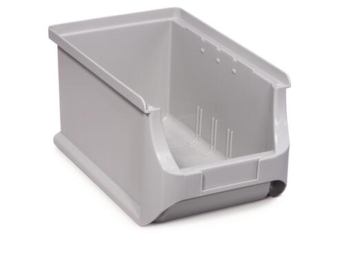 Zichtbak, grijs, diepte 235 mm, polypropyleen