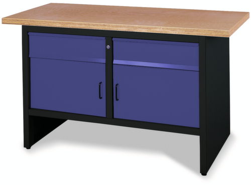 Thurmetall Werkbank, 2 laden, 2 kasten