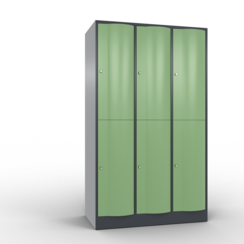 C+P Lockersysteem Resisto, 6 vakken