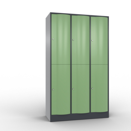 C+P Lockersysteem Resisto, 6 vakken