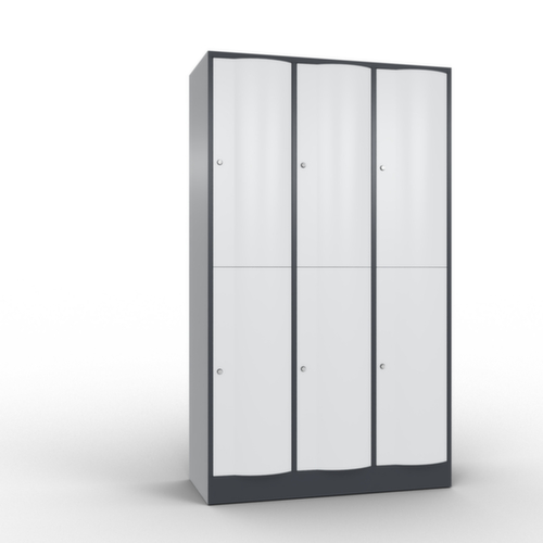 C+P Lockersysteem Resisto, 6 vakken