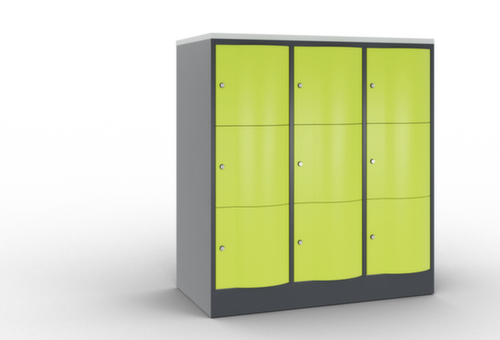 C+P Lockersysteem Resisto, 9 vakken