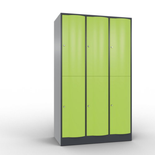 C+P Lockersysteem Resisto, 6 vakken