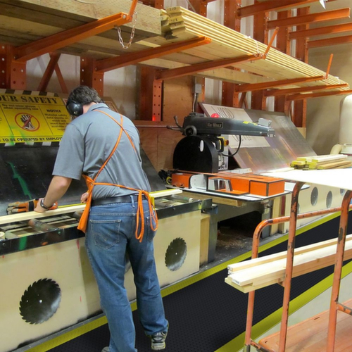 Antivermoeidheidsmat Arnhem traanplaatprofiel