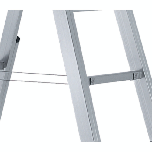 ZARGES Ladder voor op de trap, 2 x 8 sporten