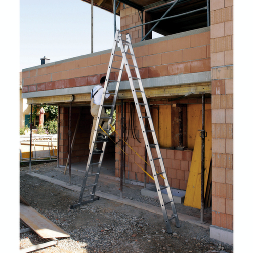 ZARGES 2-delige multifunctionele reformladder Combimaster Plus X