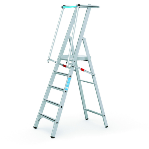 ZARGES In-/uitklapbare platformladder ZAP Safemaster S