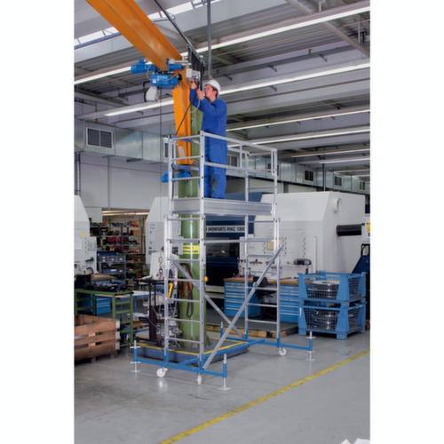 ZARGES Klapsteiger Variomaster T met in hoogte verstelbaar frame