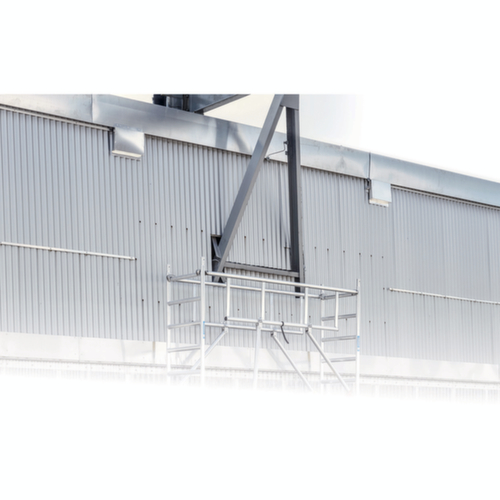 ZARGES Rolsteiger Z600 S-PLUS met lichtmetalen zijsteunen